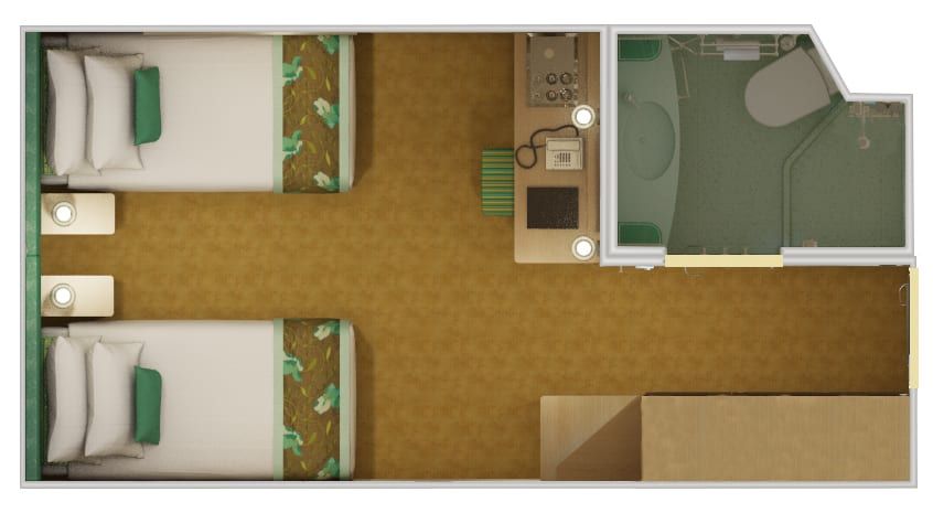 Carnival Sunshine Cloud 9 Spa Interior (4S) floor plan, photo 2 of 2
