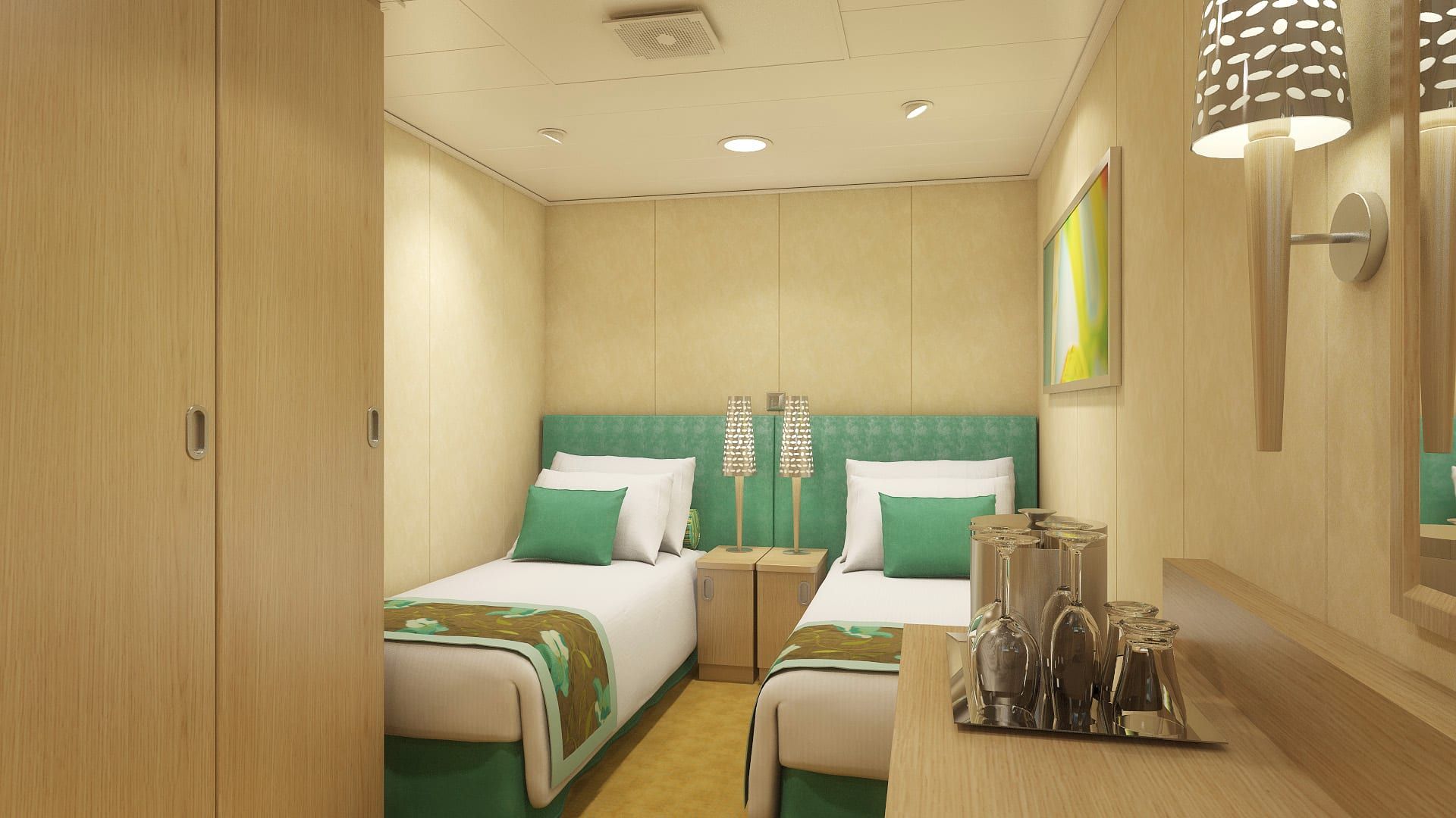 Carnival Sunshine Cloud 9 Spa Interior (4S) cabin, photo 2 of 2