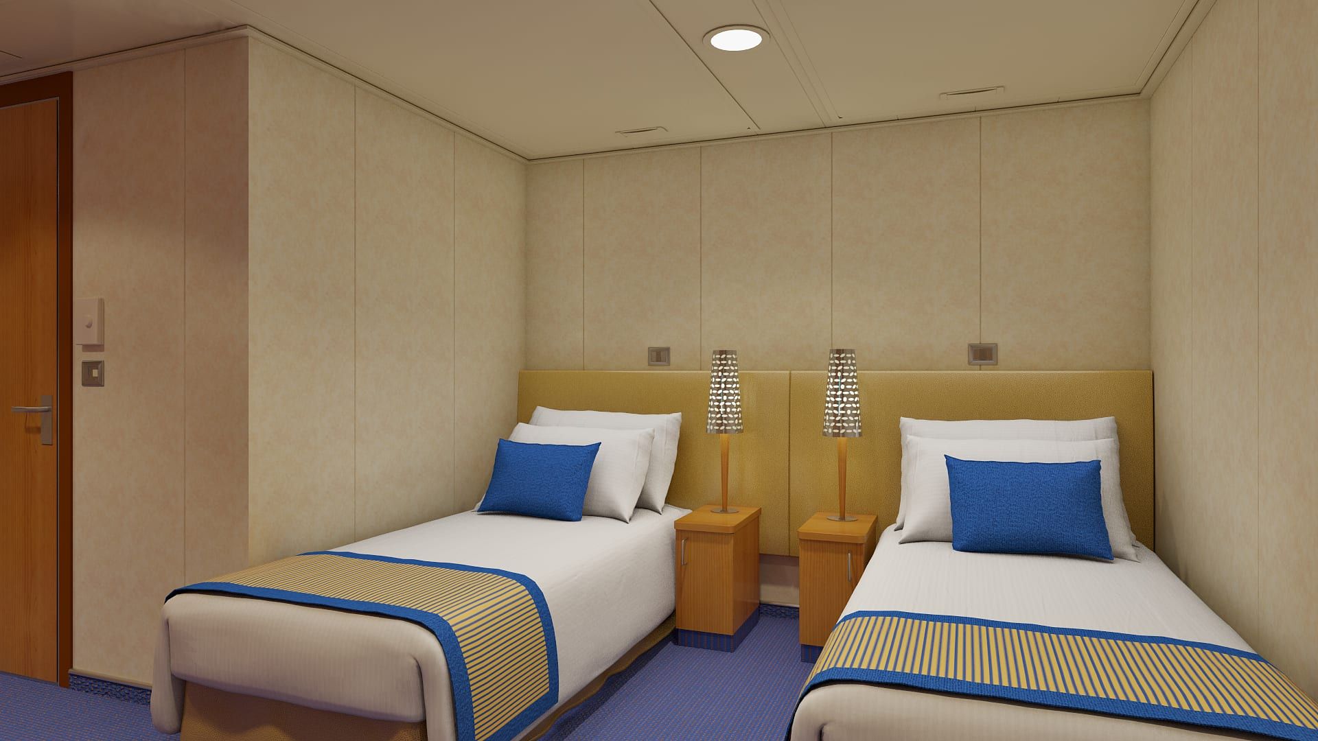 Carnival Sunshine Interior - Accessible (4C) cabin, photo 1 of 2