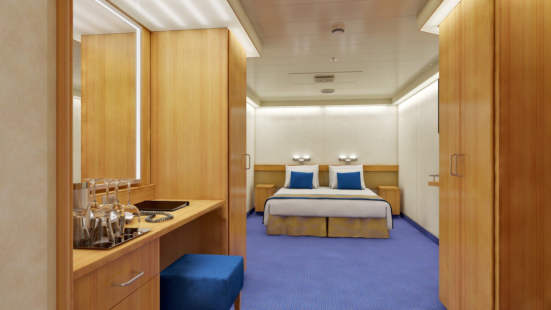 Carnival Sunshine Interior - Accessible (4F) cabin, photo 1 of 2