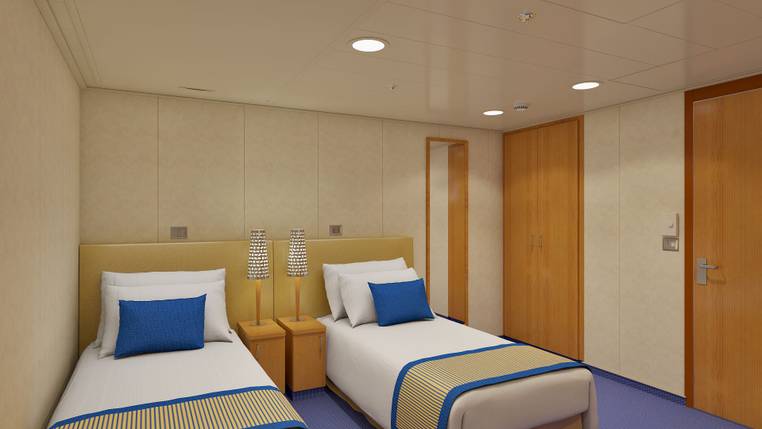 Carnival Sunshine Interior - Accessible (4C) cabin, photo 2 of 2