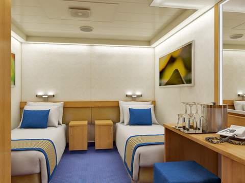 Carnival Sunshine Interior - Accessible (4F) cabin, photo 2 of 2