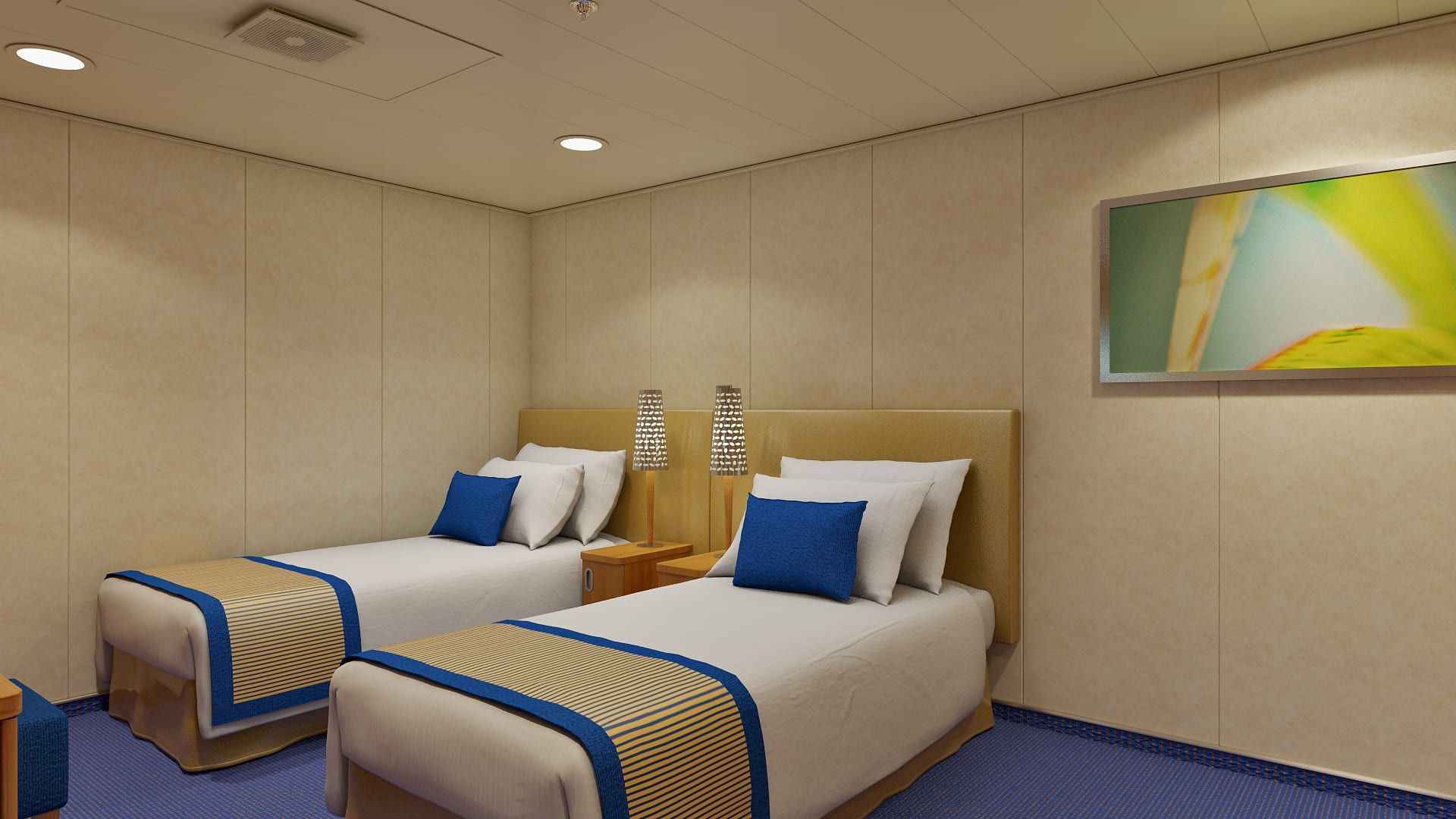 Carnival Sunshine Interior (4D) cabin