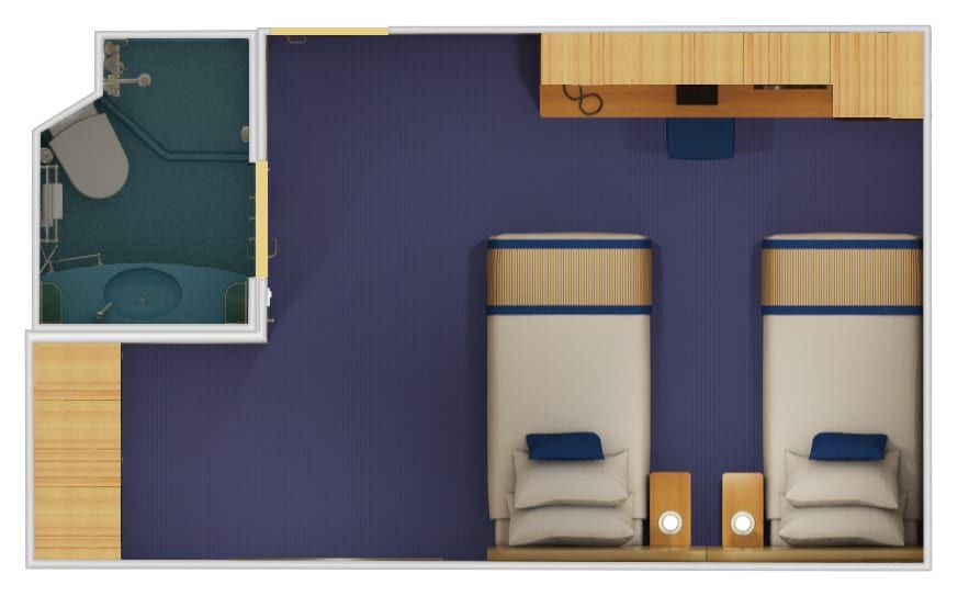 Carnival Sunshine Interior (4D) floor plan, photo 2 of 3