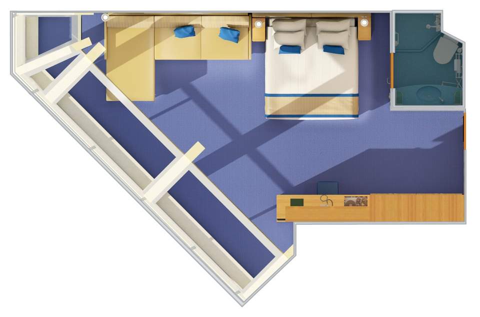 Carnival Sunshine Scenic Grand Ocean View (6K) floor plan Carnival Sunshine Scenic Grand Ocean View (6K) floor plan