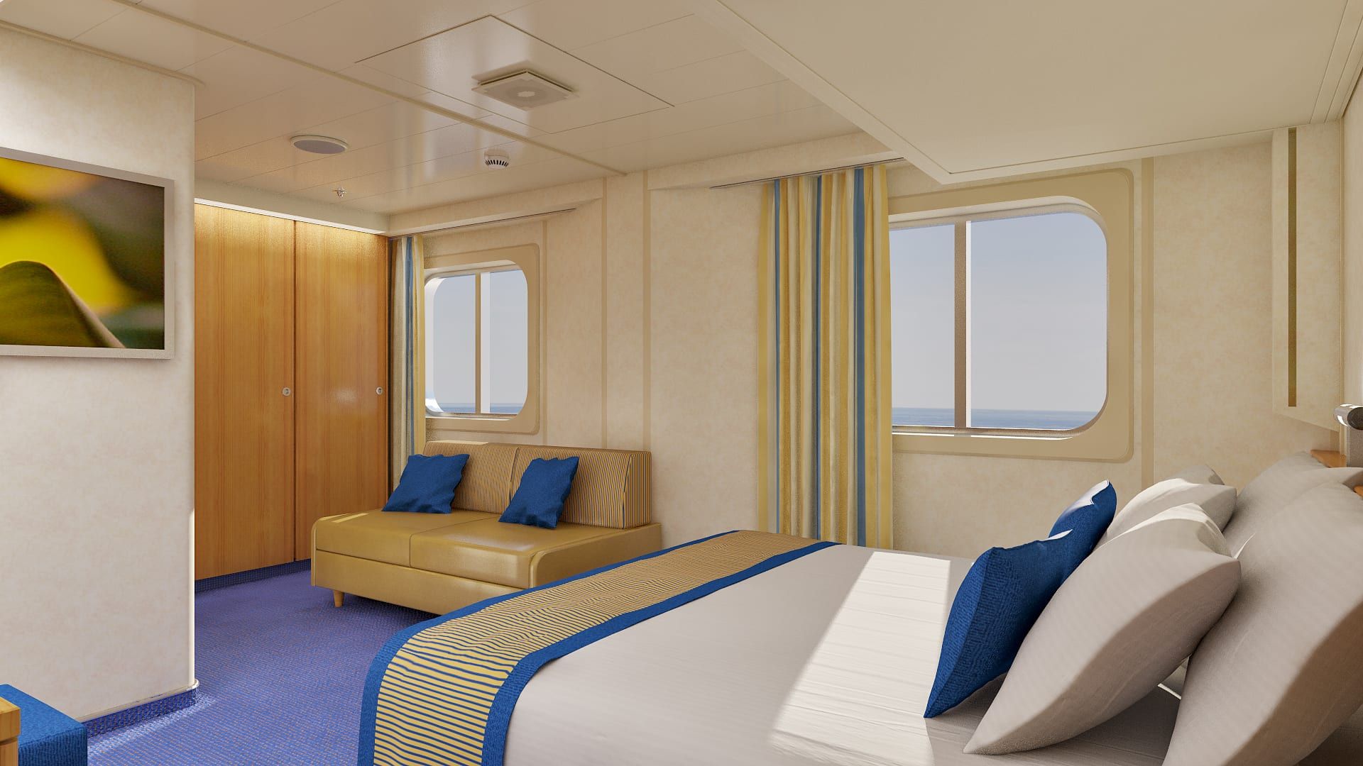 Carnival Sunshine Ocean View (6B) cabin, photo 1 of 5