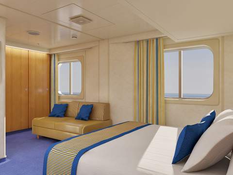 Carnival Sunshine Ocean View (6B) cabin, photo 1 of 5