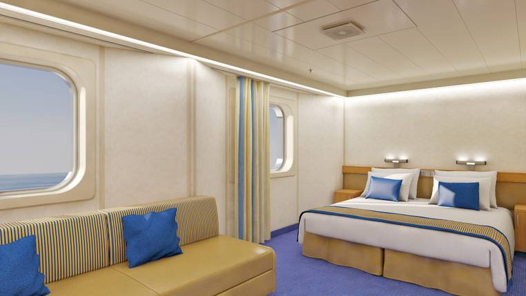 Carnival Sunshine Ocean View - Accessible (6B) cabin