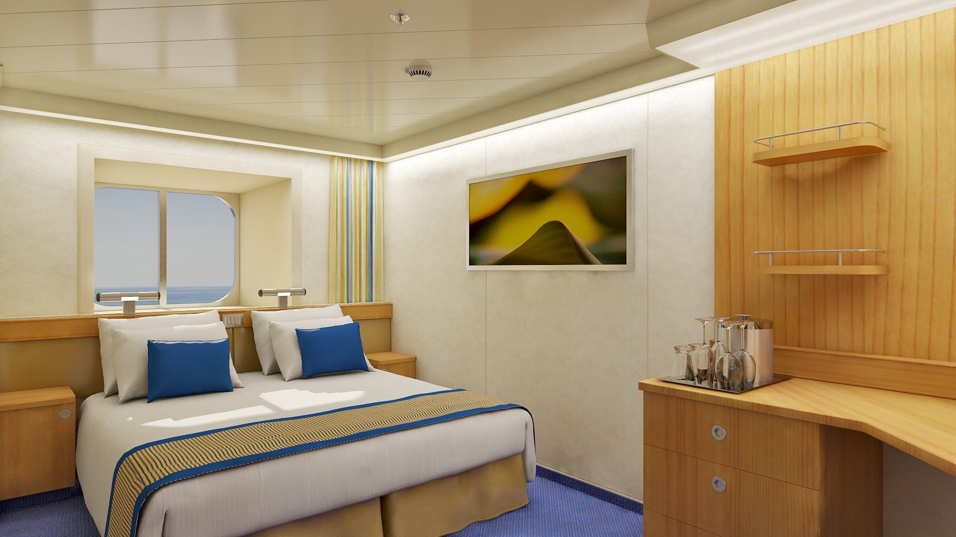 Carnival Sunshine Ocean View (6B) cabin, photo 2 of 5