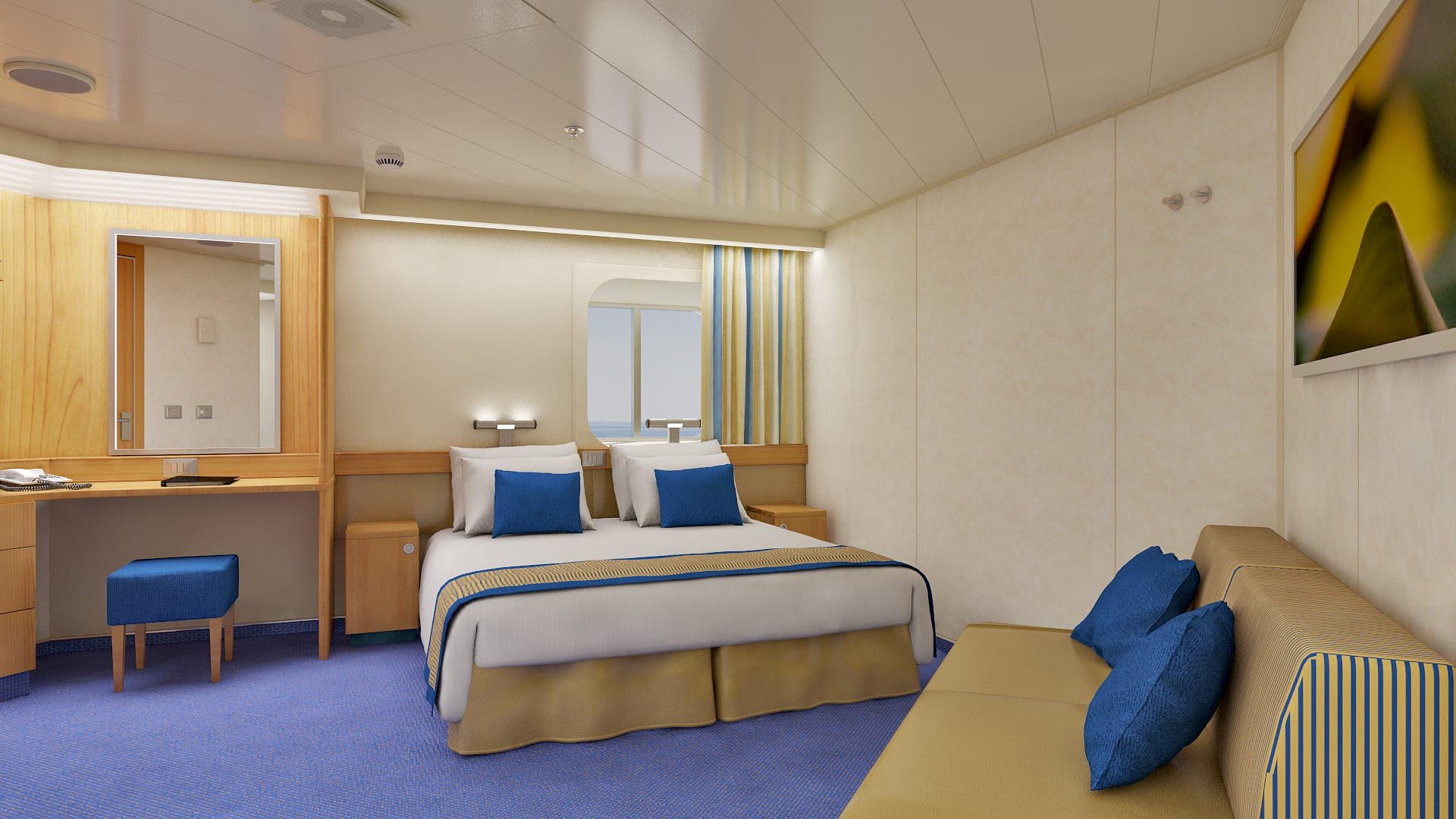 Carnival Sunshine Ocean View (6B) cabin, photo 5 of 5