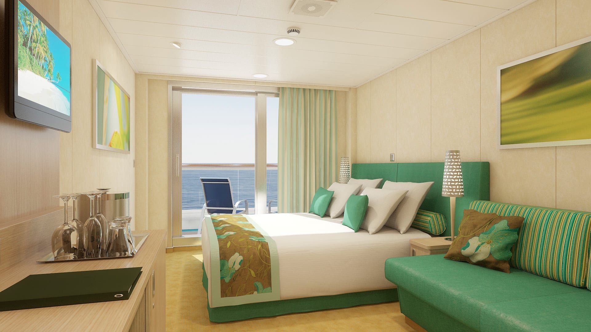 Carnival Sunshine Cloud 9 Spa Balcony (8S) cabin