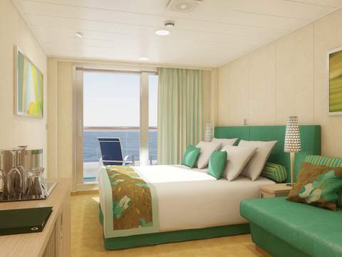 Carnival Sunshine Cloud 9 Spa Balcony (8S) cabin Carnival Sunshine Cloud 9 Spa Balcony (8S) cabin