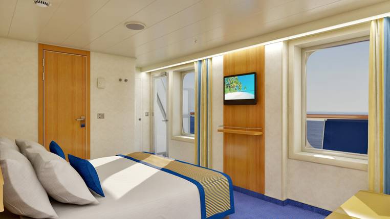 Carnival Sunshine Balcony (8A) cabin, photo 2 of 2