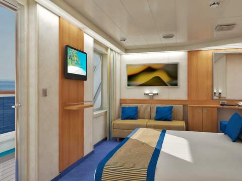 Carnival Sunshine Balcony (8B) cabin