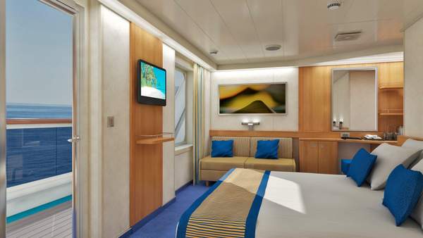 Carnival Sunshine Balcony (8B) cabin Carnival Sunshine Balcony (8B) cabin