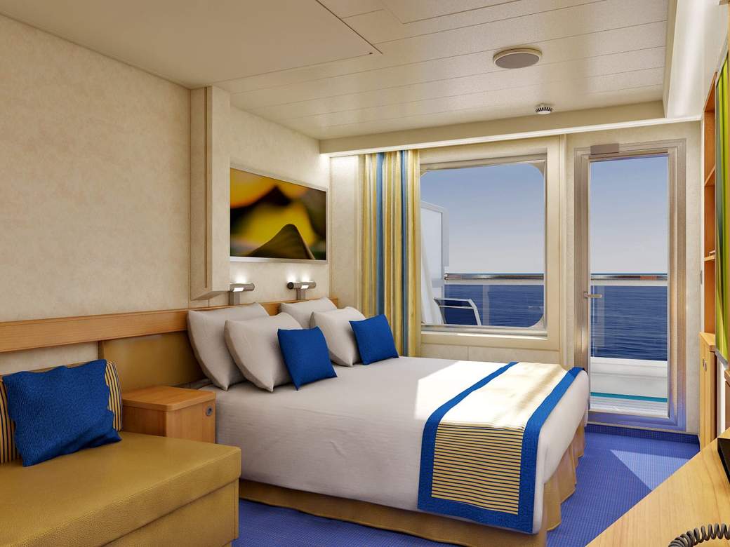Carnival Sunshine Balcony (8A) cabin, photo 1 of 2