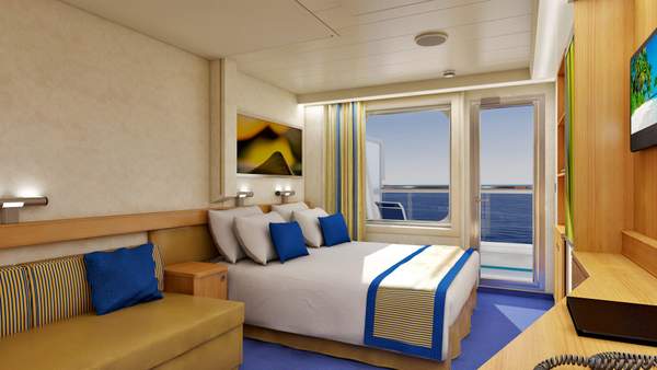 Carnival Sunshine Balcony (8A) cabin, photo 1 of 2 Carnival Sunshine Balcony (8A) cabin, photo 1 of 2