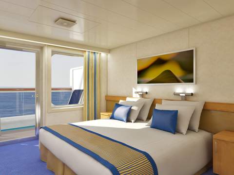 Carnival Sunshine Balcony - Accessible (8A) cabin