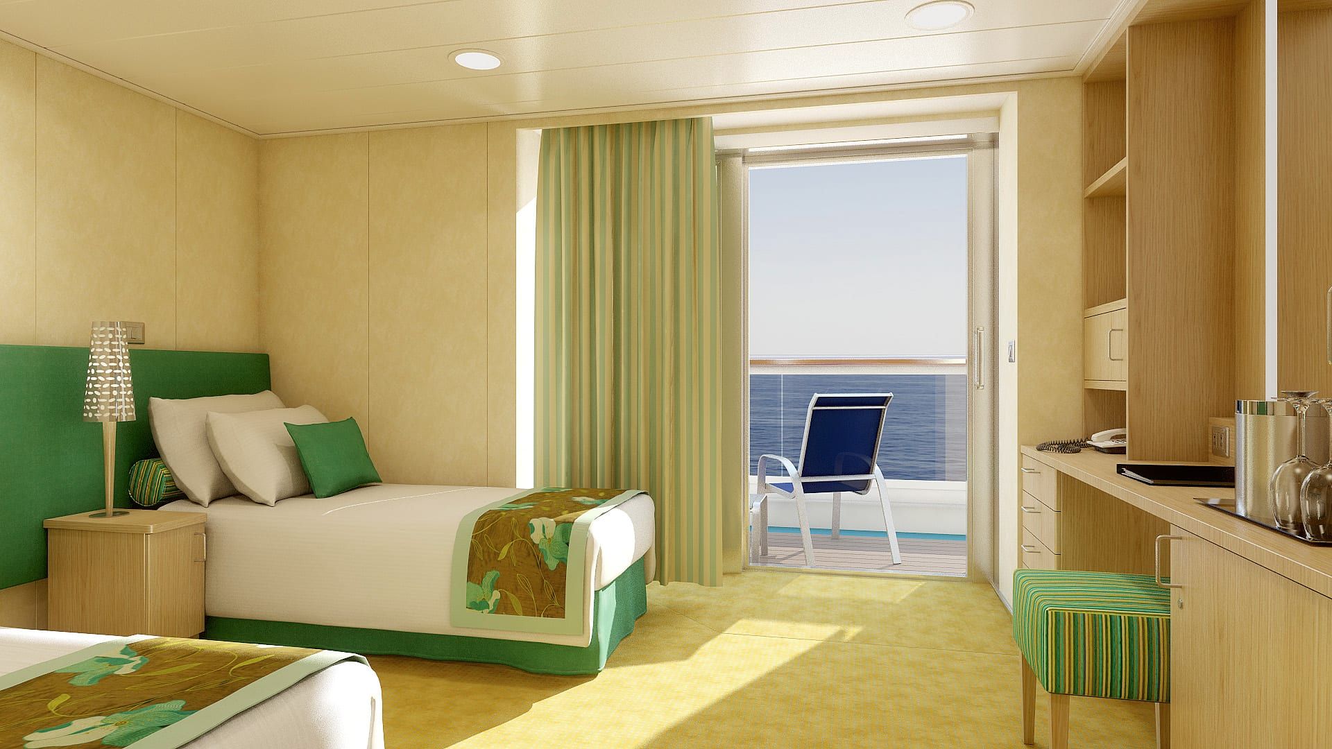Carnival Sunshine Cloud 9 Spa Balcony - Accessible (8T) cabin