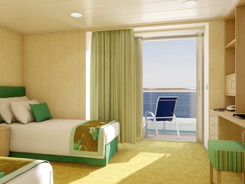 Carnival Sunshine Cloud 9 Spa Balcony - Accessible (8T) cabin