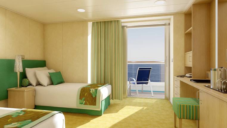 Carnival Sunshine Cloud 9 Spa Balcony - Accessible (8T) cabin