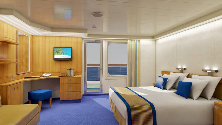 Carnival Sunshine Premium Balcony (9B) cabin