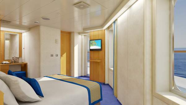 Carnival Sunshine Premium Vista Balcony (9C) cabin, photo 1 of 3 Carnival Sunshine Premium Vista Balcony (9C) cabin, photo 1 of 3