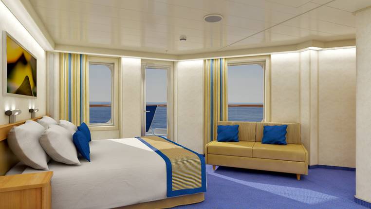 Carnival Sunshine Premium Vista Balcony (9C) cabin, photo 2 of 3