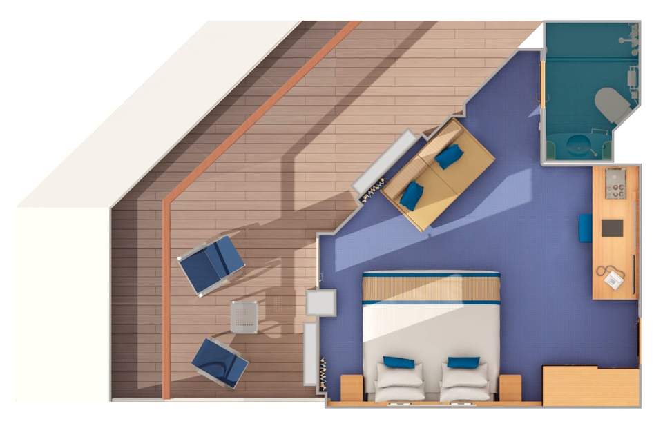 Carnival Sunshine Premium Vista Balcony (9C) floor plan, photo 1 of 3 Carnival Sunshine Premium Vista Balcony (9C) floor plan, photo 1 of 3