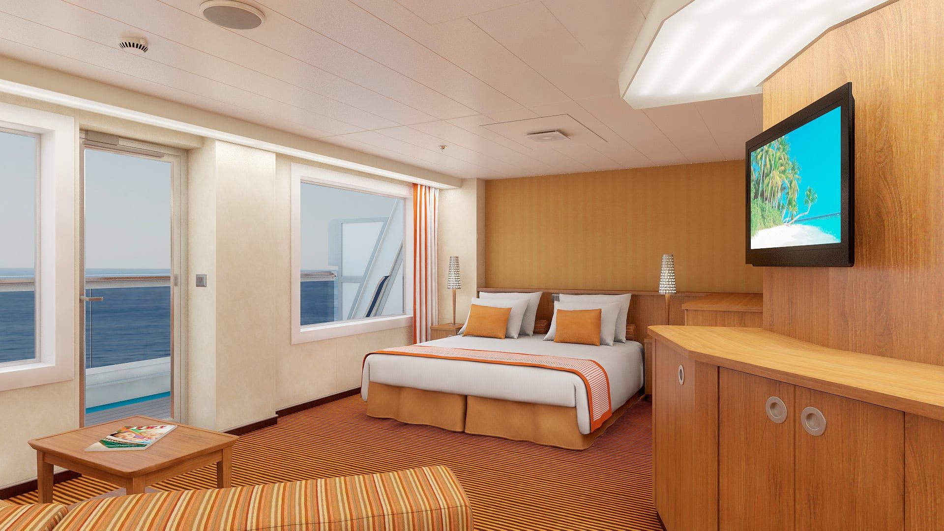Carnival Sunshine Grand Suite (GS) cabin