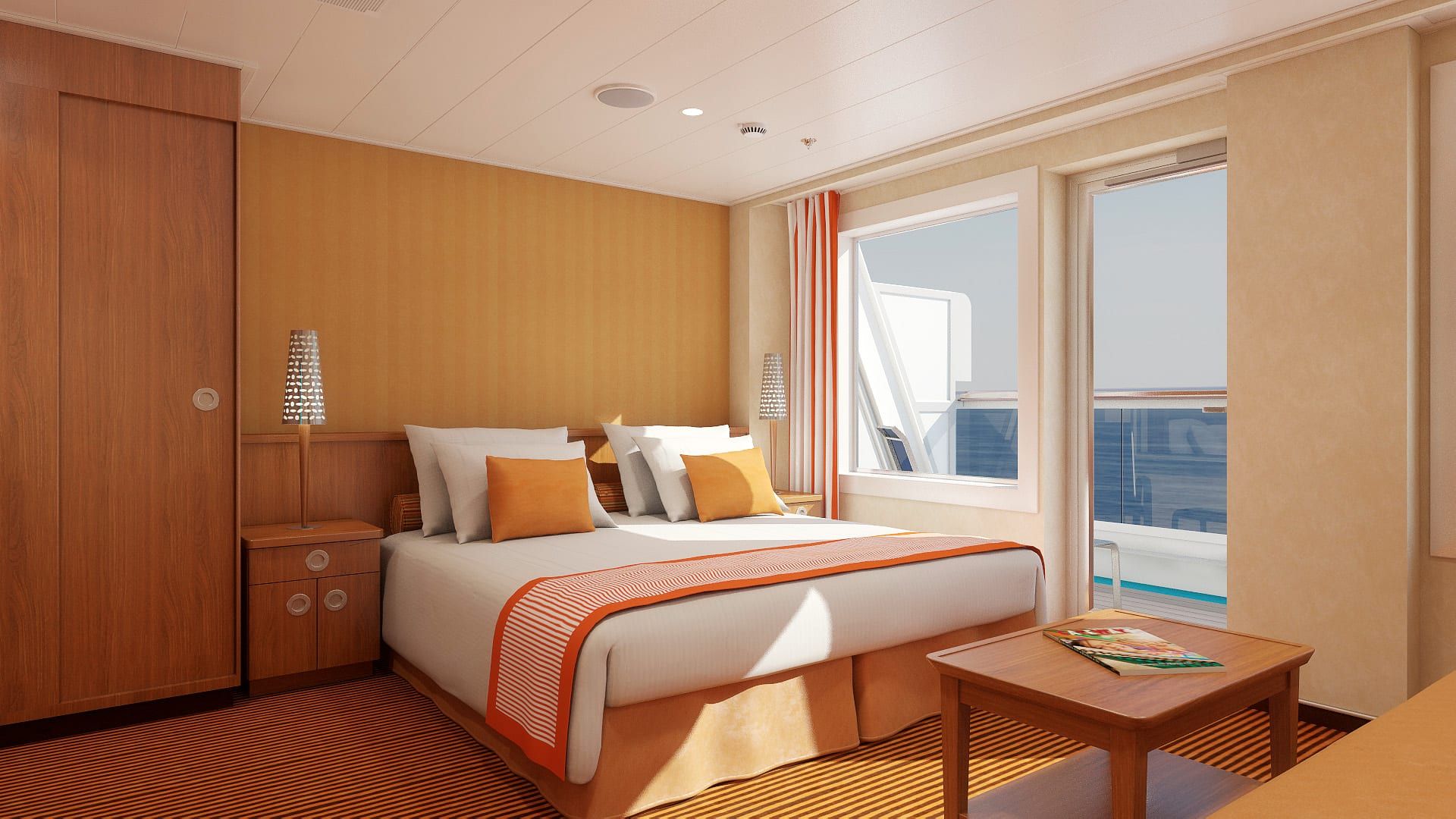Carnival Sunshine Ocean Suite (OS) cabin, photo 1 of 2