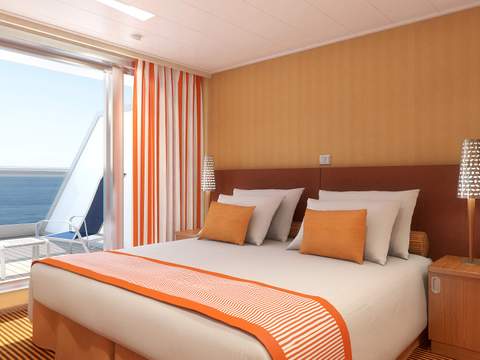Carnival Sunshine Ocean Suite (OS) cabin, photo 2 of 2