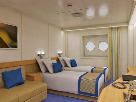 Carnival Sunshine Porthole (PT) cabin Carnival Sunshine Porthole (PT) cabin