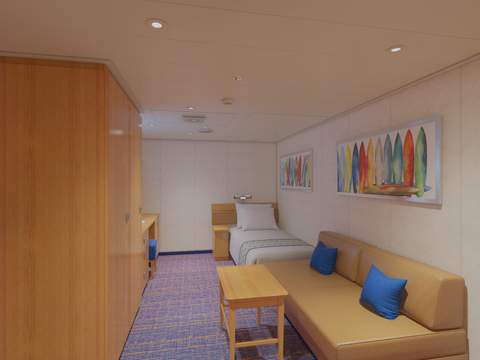 Carnival Sunrise Interior Upper/Lower (1A) cabin, photo 3 of 5 Carnival Sunrise Interior Upper/Lower (1A) cabin, photo 3 of 5