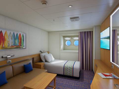 Carnival Sunrise Interior Upper/Lower (1A) cabin, photo 4 of 5 Carnival Sunrise Interior Upper/Lower (1A) cabin, photo 4 of 5