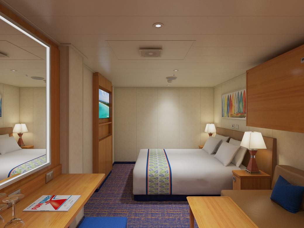 Carnival Sunrise Interior - Accessible (4C) cabin Carnival Sunrise Interior - Accessible (4C) cabin