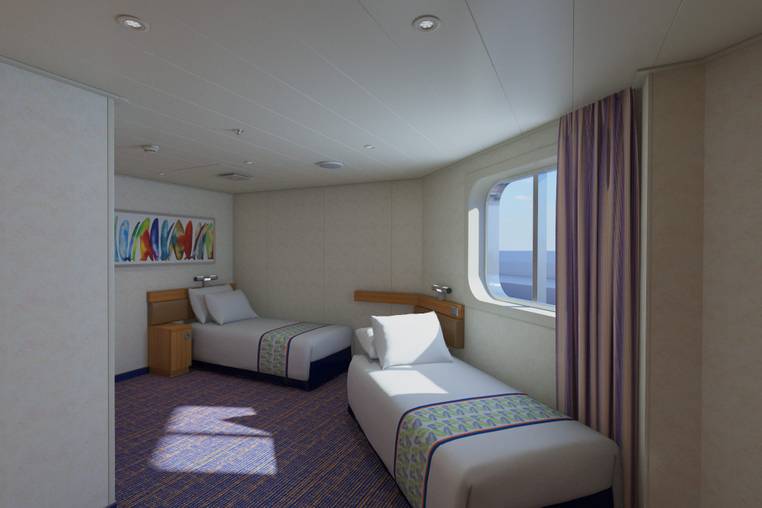 Carnival Sunrise Interior with Picture Window (Obstructed View) (4J) cabin, photo 4 of 6