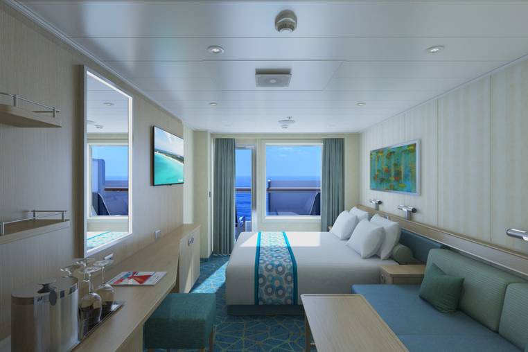 Carnival Sunrise Cloud 9 Spa Interior - Accessible (4S) cabin, photo 4 of 4