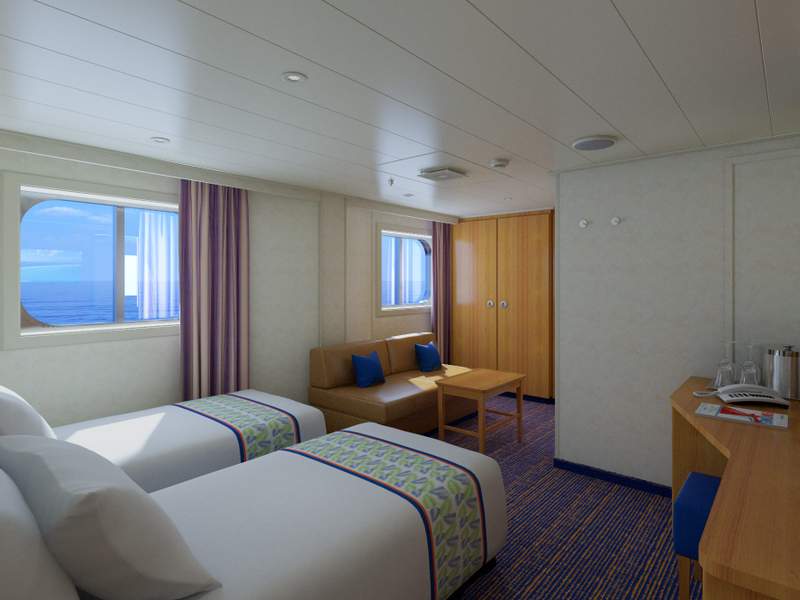 Carnival Sunrise Ocean View (6B) cabin
