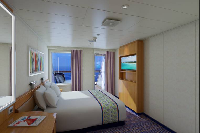 Carnival Sunrise Aft-View Extended Balcony (8M) cabin, photo 5 of 5