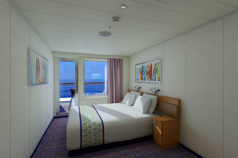 Carnival Sunrise Aft-View Extended Balcony (8M) cabin, photo 3 of 5