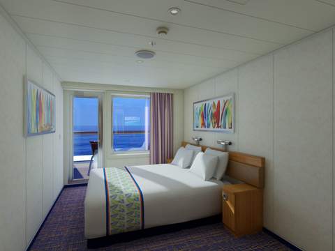 Carnival Sunrise Aft-View Extended Balcony (8M) cabin, photo 3 of 5 Carnival Sunrise Aft-View Extended Balcony (8M) cabin, photo 3 of 5