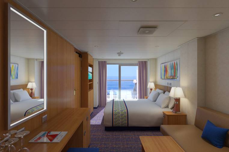 Carnival Sunrise Aft-View Extended Balcony (8M) cabin, photo 2 of 5