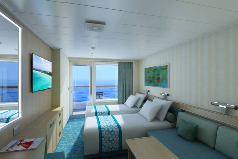 Carnival Sunrise Cloud 9 Spa Balcony (8P) cabin, photo 1 of 2