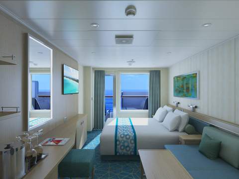 Carnival Sunrise Cloud 9 Spa Balcony (8P) cabin, photo 2 of 2 Carnival Sunrise Cloud 9 Spa Balcony (8P) cabin, photo 2 of 2