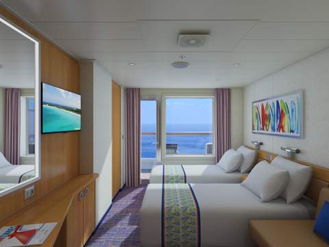Carnival Sunrise Balcony - Accessible (8B) cabin Carnival Sunrise Balcony - Accessible (8B) cabin