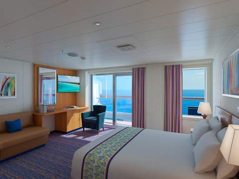 Carnival Sunrise Balcony - Accessible (8D) cabin