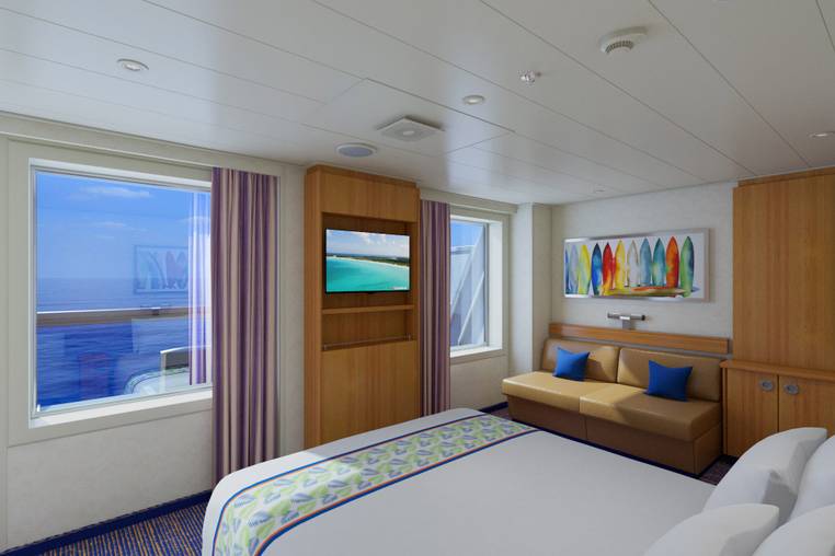 Carnival Sunrise Balcony (8A) cabin, photo 2 of 3