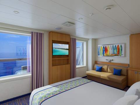 Carnival Sunrise Balcony (8A) cabin, photo 1 of 3