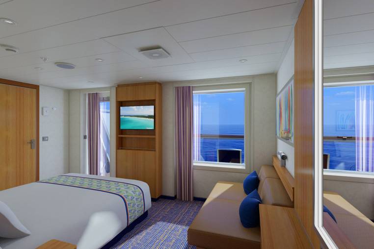 Carnival Sunrise Balcony (8B) cabin, photo 3 of 3